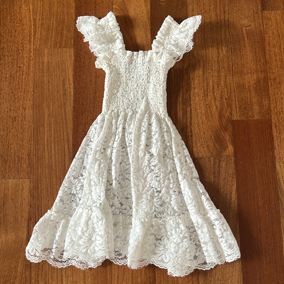 Hill House Collectors White Lace dress with slip - Picture 4 of 7